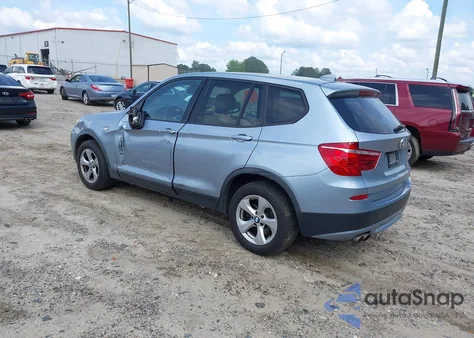 2012 BMW X3 xDrive28I z USA, uszkodzony, nr VIN 5UXWX5C53CL718539